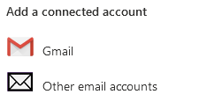 Other email accounts