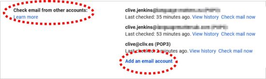 Gmail Add an email account